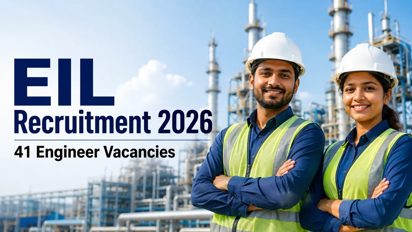 EIL Recruitment 2026 notification for 41 engineer vacancies