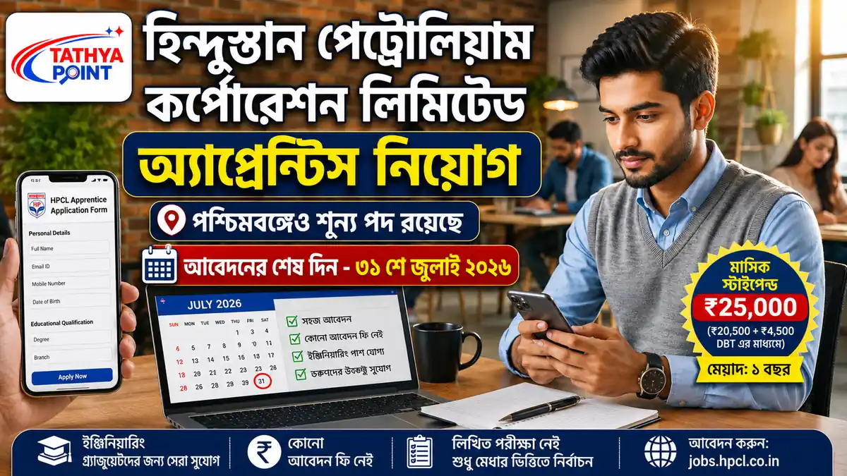HPCL Apprentice Recruitment 2026 Apply Online for 358 Graduate Apprentice Vacancies